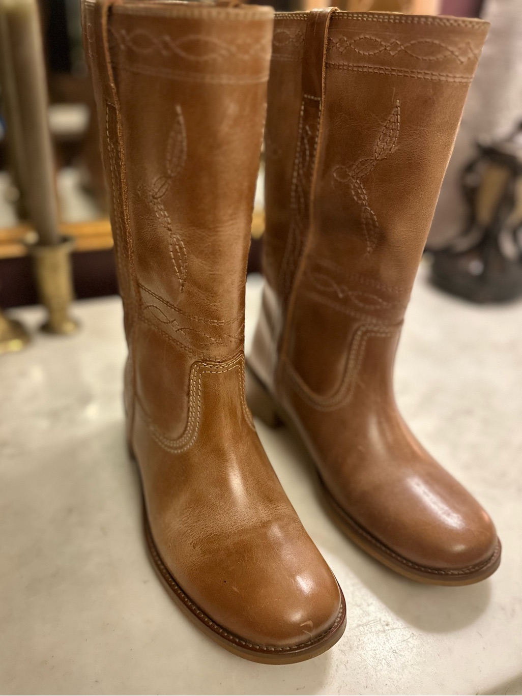 Dico Copenhagen Julia Western Stitch Gaucho Boots — image 5 of 8